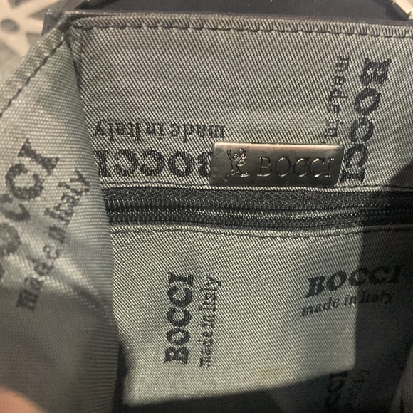 NWOT🇮🇹VTG 90’ Gorgeous BOCCI 💯% Leather/Suede Little Purse - Picture 11 of 14